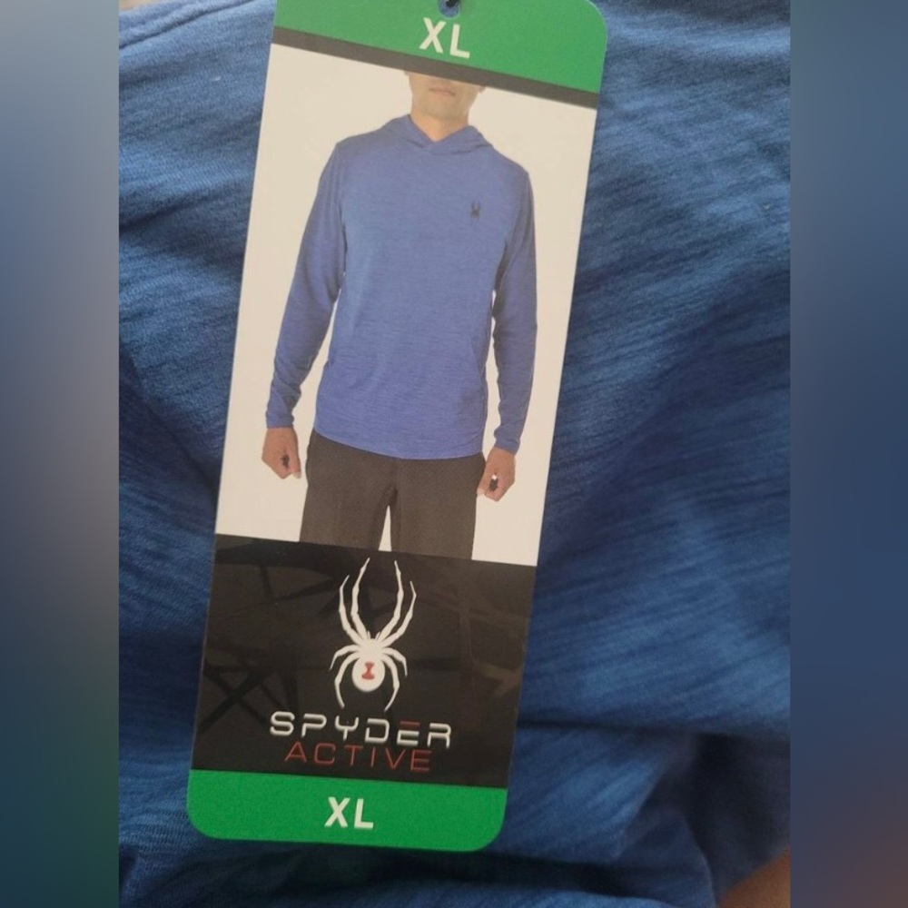 Spyder Active Men's Blue Long Sleeve NWT
Size Extra Large